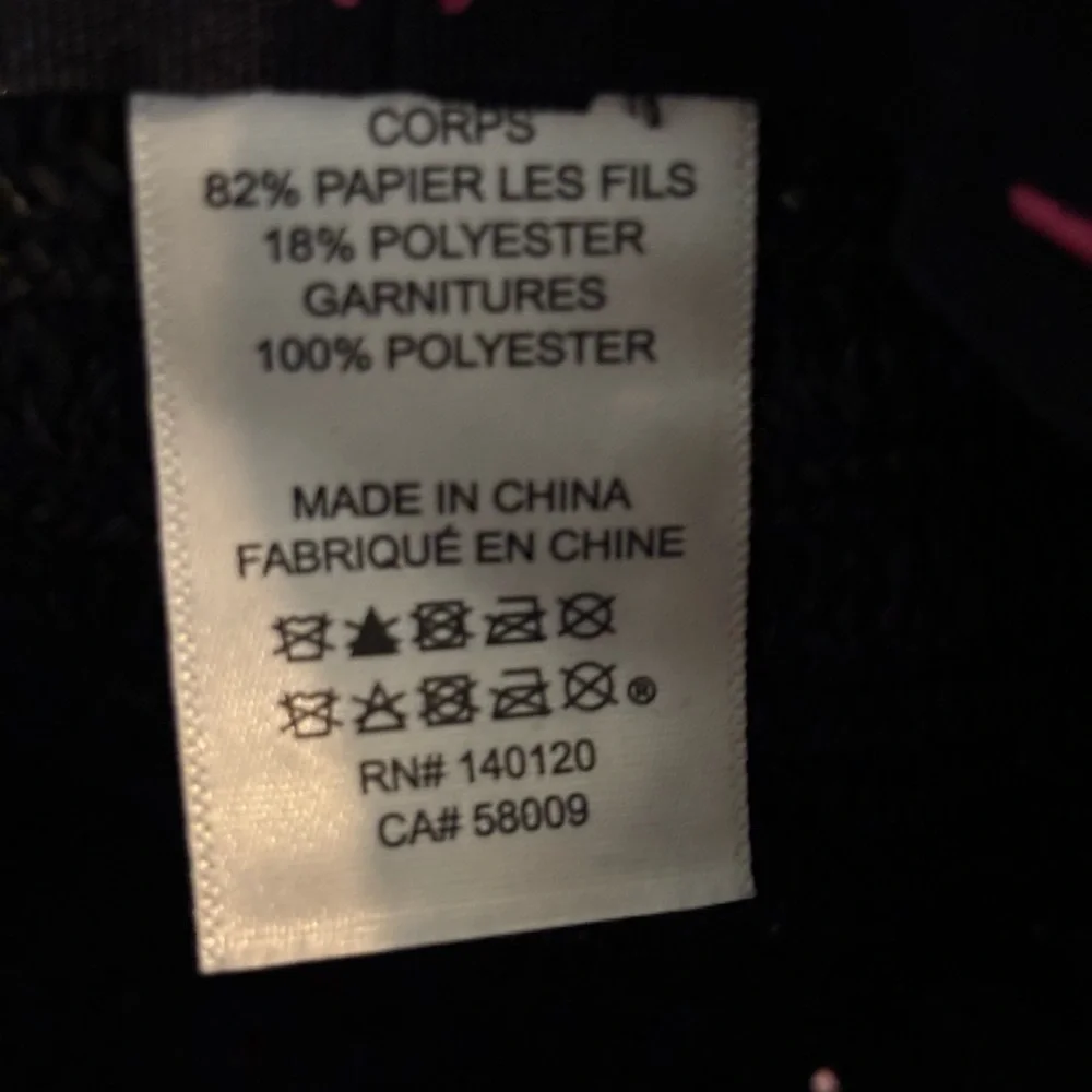 Stella & Dot Beachy Lady Straw Black Packable Beach Hat 17